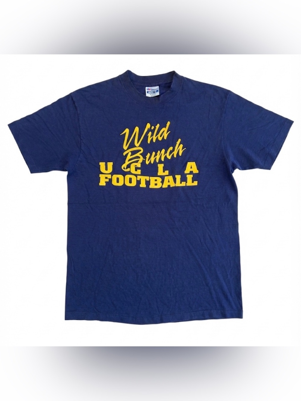 Vintage Hanes Beefy T UCLA Bruins Wild Bunch Football T-Shirt Men's XL 46-48 USA